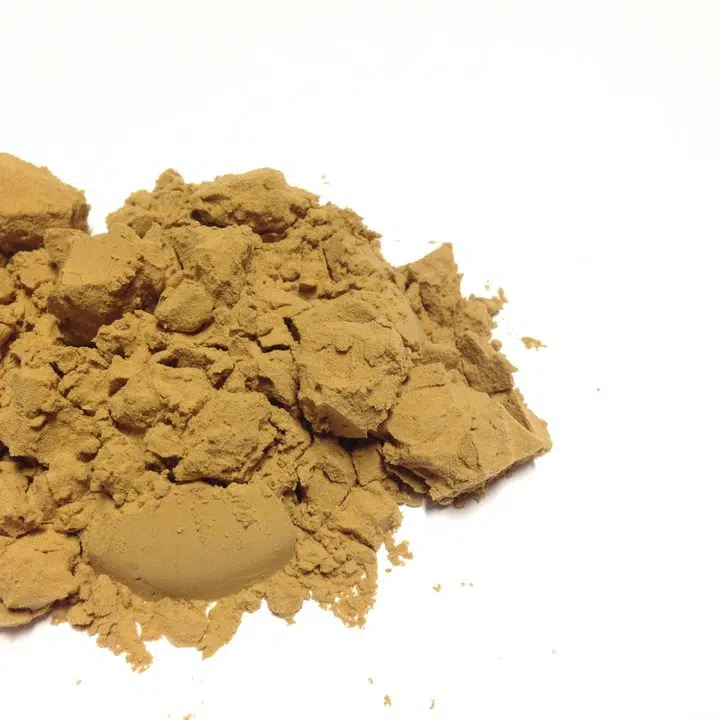 A batch of dry brown Blue Lotus flower extract