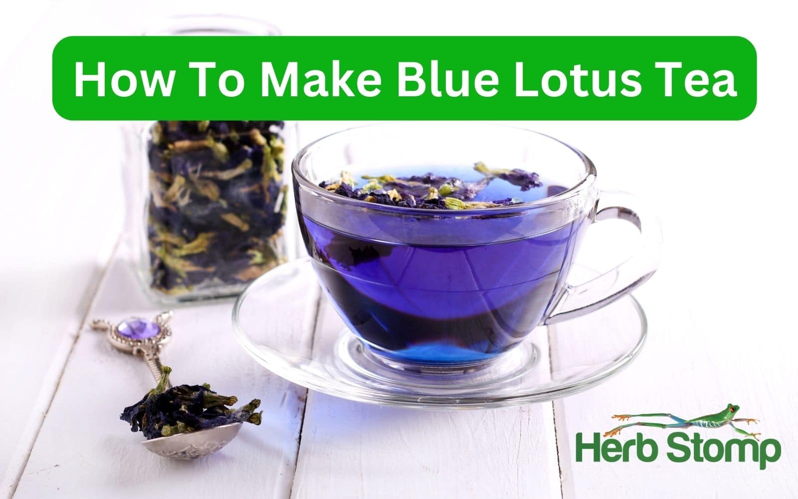 How to make blue lotus tea